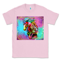 Bubblegum Pink Colorful Unicorn Horse Classic Tee - LillyAllenDesigns