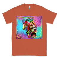 Copper Colorful Unicorn Horse Classic Tee - LillyAllenDesigns