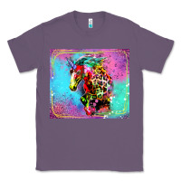 Lavender Colorful Unicorn Horse Classic Tee - LillyAllenDesigns