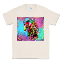 Natural Colorful Unicorn Horse Classic Tee - LillyAllenDesigns