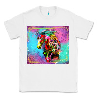 White Colorful Unicorn Horse Classic Tee - LillyAllenDesigns