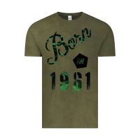 Vintage Olive Born In 1961 Vintage Tee - Bettercallsaul