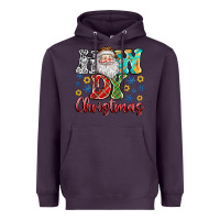 Plum How Dy Christmas Heavyweight Hoodie - CowhideDigitalArt