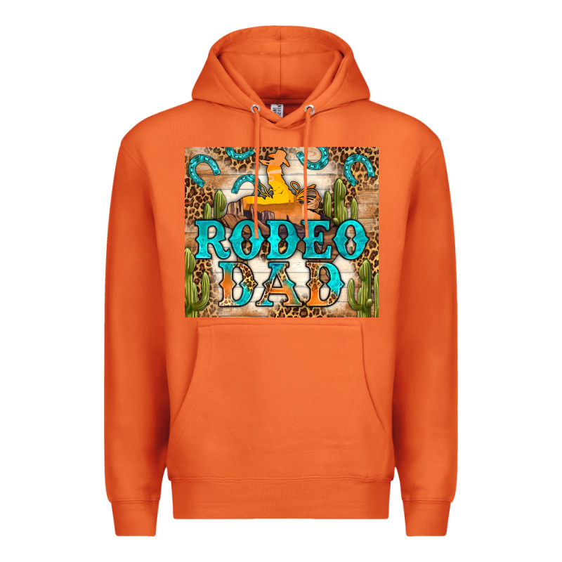 Western Rodeo Dad Tumbler Premium Hoodie by BundleAndBundleShop | Teevron