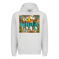 Dove Grey Western Rodeo Dad Tumbler Premium Hoodie - BundleAndBundleShop