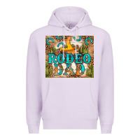 Lilac Western Rodeo Dad Tumbler Premium Hoodie - BundleAndBundleShop