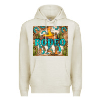 Oatmeal Heather Western Rodeo Dad Tumbler Premium Hoodie - BundleAndBundleShop