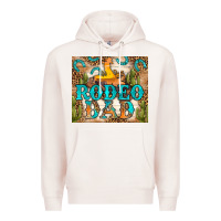 Pale Pink Western Rodeo Dad Tumbler Premium Hoodie - BundleAndBundleShop