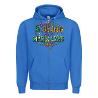 True Royal heads and bling it's' a mardi gras thing Zipper Hoodie - FaDigitalArtStudio