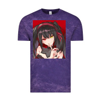 Cloud Purple tokisaki kurumi Vintage Tee - tuanDangUi