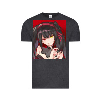 Vintage Black tokisaki kurumi Vintage Tee - tuanDangUi