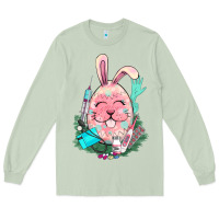 Matcha Easter egg Nurse Easter Day Long Sleeve Tee - HowdyJamesFarm
