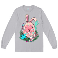 Moon Dust Easter egg Nurse Easter Day Long Sleeve Tee - HowdyJamesFarm