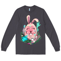 Smoke Easter egg Nurse Easter Day Long Sleeve Tee - HowdyJamesFarm