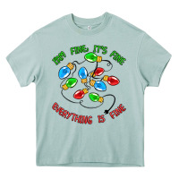 Arona i'm fine it's fine everything is fine Heavy Core Tee - MaliasSmallBusiness