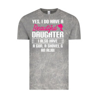 Cloud Rock Father Yes I Do Have A Beautiful Daughter Vintage Tee - tuanDangUi