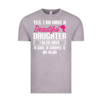 Vintage Zinc Father Yes I Do Have A Beautiful Daughter Vintage Tee - tuanDangUi