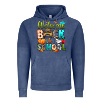 Vintage Denim welcome back to school fall Vintage Hoodie - texasbilliewilder