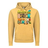 Welcome Back To School Fall Vintage Hoodie | Teevron
