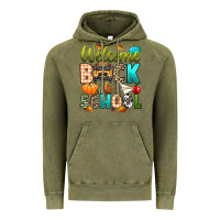 Vintage Olive welcome back to school fall Vintage Hoodie - texasbilliewilder