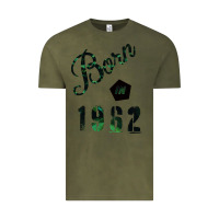 Vintage Olive Born In 1962 Vintage Tee - Bettercallsaul