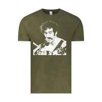 Vintage Olive classic art jim croce legend rock Vintage Tee - tuanDangUi