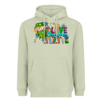 Matcha LIve Christmas Latte Heavyweight Hoodie - CowhideDigitalArt