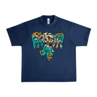 Navy thunderbird Urban Heavy Tee - JahusDesignShop