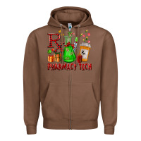 Chestnut pharmacy tech christmas Zipper Hoodie - FaDigitalArtStudio
