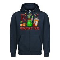 Navy pharmacy tech christmas Zipper Hoodie - FaDigitalArtStudio