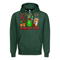 Sports Green pharmacy tech christmas Zipper Hoodie - FaDigitalArtStudio
