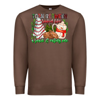 Chestnut Torn Between Looking Like A Snack Eating One Premium Sweatshirt - CowhideDigitalArt