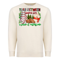 Sandshell Torn Between Looking Like A Snack Eating One Premium Sweatshirt - CowhideDigitalArt