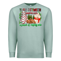Seafoam Torn Between Looking Like A Snack Eating One Premium Sweatshirt - CowhideDigitalArt