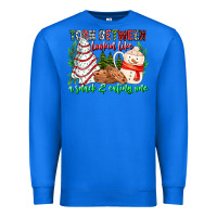 True Royal Torn Between Looking Like A Snack Eating One Premium Sweatshirt - CowhideDigitalArt