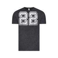 Vintage Black Number 22 Sports Jersey Lucky No. Birthday Age Vintage Vintage Tee - tuanDangUi