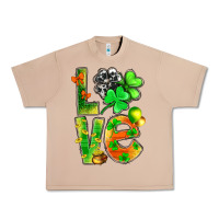 Burro st.patrick love with clover Urban Heavy Tee - NancyCooperArtShop