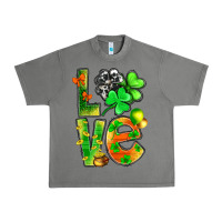 Tornado st.patrick love with clover Urban Heavy Tee - NancyCooperArtShop