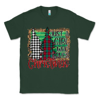 Sports Green Just A Girl Who Loves Christmas Classic Tee - Bettercallsaul