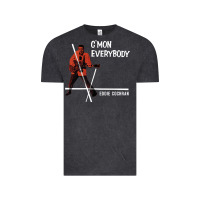 Vintage Black eddie cochran c mon everybody album cover Vintage Tee - tuanDangUi