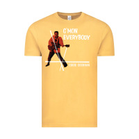 Vintage Mustard eddie cochran c mon everybody album cover Vintage Tee - tuanDangUi