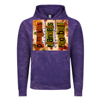 Cloud Purple pumpkins leaves flannels hayrides football Vintage Hoodie - texasbilliewilder
