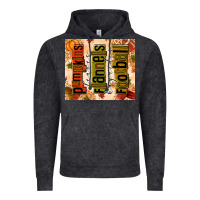 Vintage Black pumpkins leaves flannels hayrides football Vintage Hoodie - texasbilliewilder
