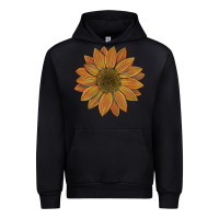Black sunflower Urban Hoodie - Artiststas