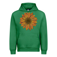 Emerald sunflower Urban Hoodie - Artiststas
