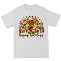 Dove Grey Happy holidays elf gnome Premium Tee - NancyCooperArtShop