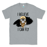 Heather Grey I Beleive I Can Fly, Dog, Classic Tee - Bettercallsaul