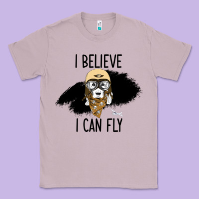 I Beleive I Can Fly, Dog, Classic Tee Designed By Bettercallsaul