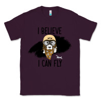 Plum I Beleive I Can Fly, Dog, Classic Tee - Bettercallsaul