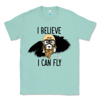 Seafoam I Beleive I Can Fly, Dog, Classic Tee - Bettercallsaul